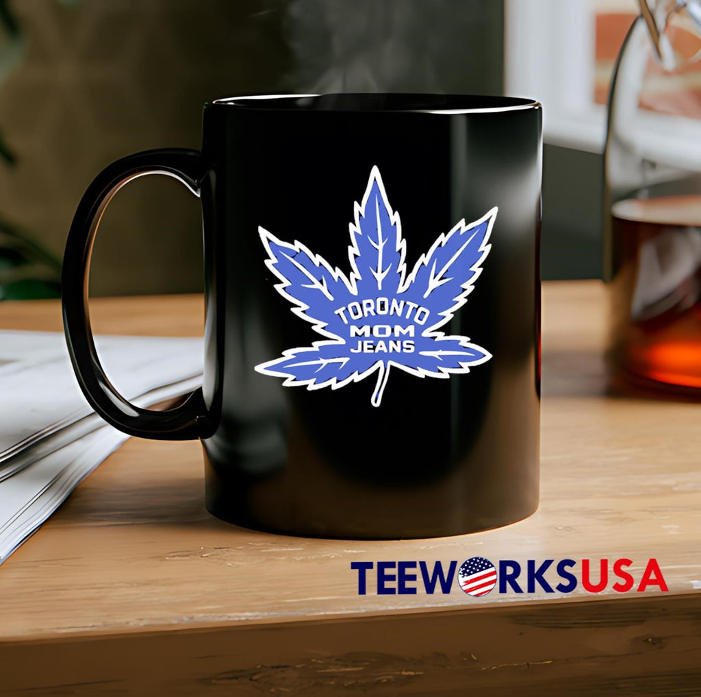 Toronto Mom Jeans Leaf - Adult & Kids T-Shirts, Sweatshirts & Hoodies apparel design preview 2