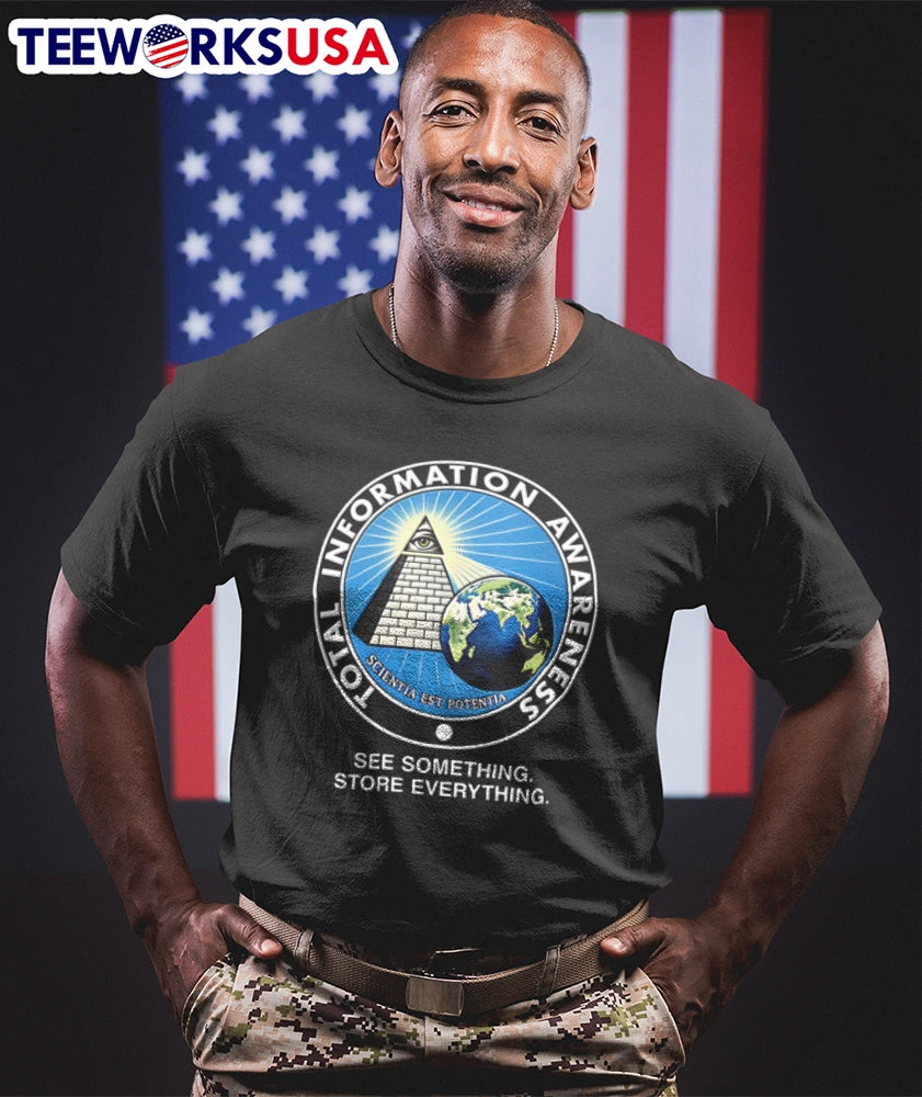 Total Information Awareness Program - Adult & Kids T-Shirts, Sweatshirts & Hoodies apparel design preview 1