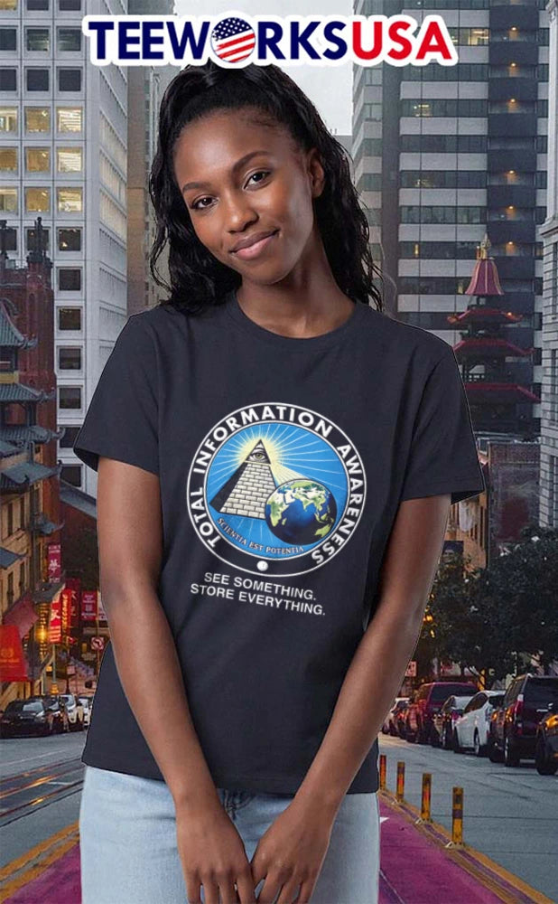 Total Information Awareness Program - Adult & Kids T-Shirts, Sweatshirts & Hoodies apparel design preview 2