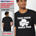 Toxic Twins Skull world tour - Adult & Kids T-Shirts, Sweatshirts & Hoodies apparel design preview 1