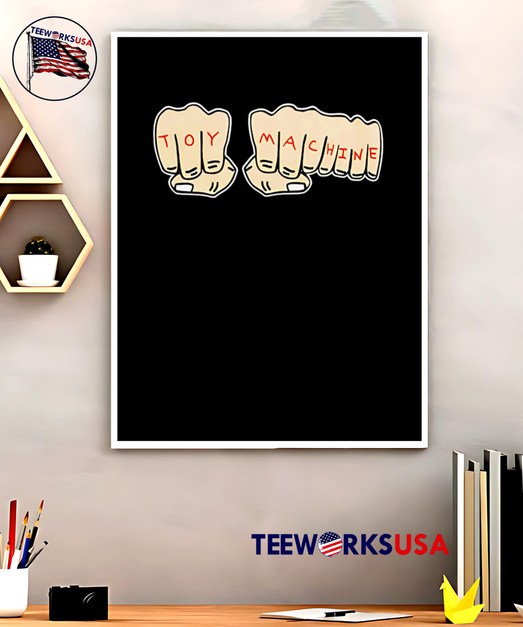 Toy Machine hands - Adult & Kids T-Shirts, Sweatshirts & Hoodies apparel design preview 5