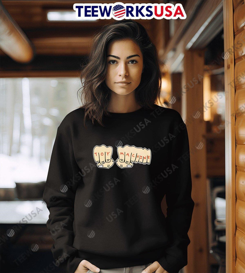 Toy Machine hands - Adult & Kids T-Shirts, Sweatshirts & Hoodies apparel design preview 6