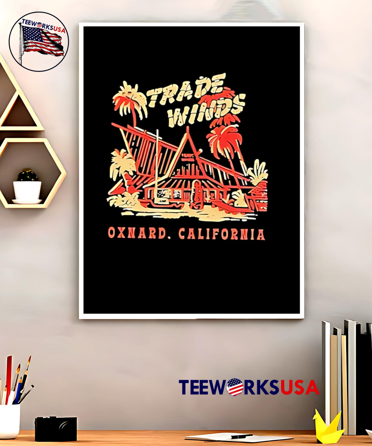 Trade Winds Oxnard California - Adult & Kids T-Shirts, Sweatshirts & Hoodies apparel design preview 5