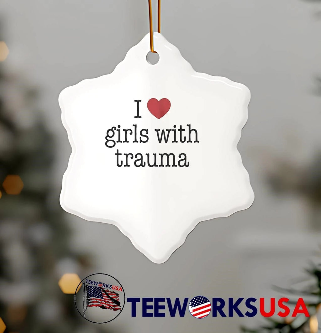 Trauma Survivor Gift I Love Girls with - Adult & Kids T-Shirts, Sweatshirts & Hoodies apparel design preview 5