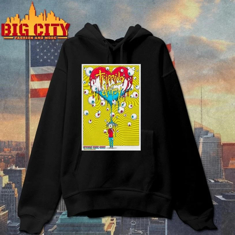 Tripping Daisy Spring Tour 26 Poster - Adult & Kids T-Shirts, Sweatshirts & Hoodies apparel design preview 2