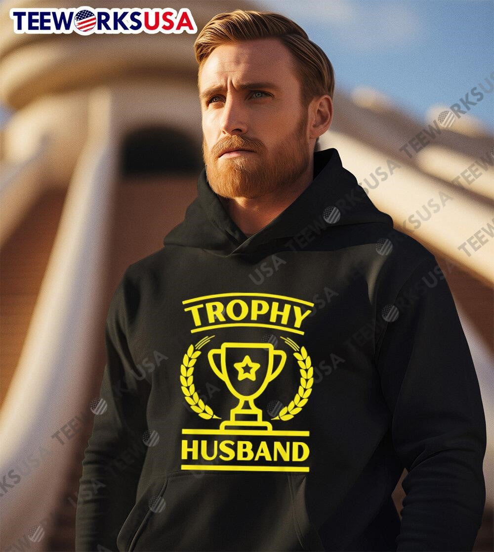 Trophy Husband logo - Adult & Kids T-Shirts, Sweatshirts & Hoodies apparel design preview 2