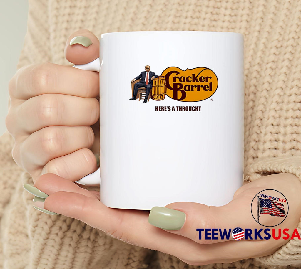 Trump Here's A Thought Cracker Barrel - Adult & Kids T-Shirts, Sweatshirts & Hoodies apparel design preview 6