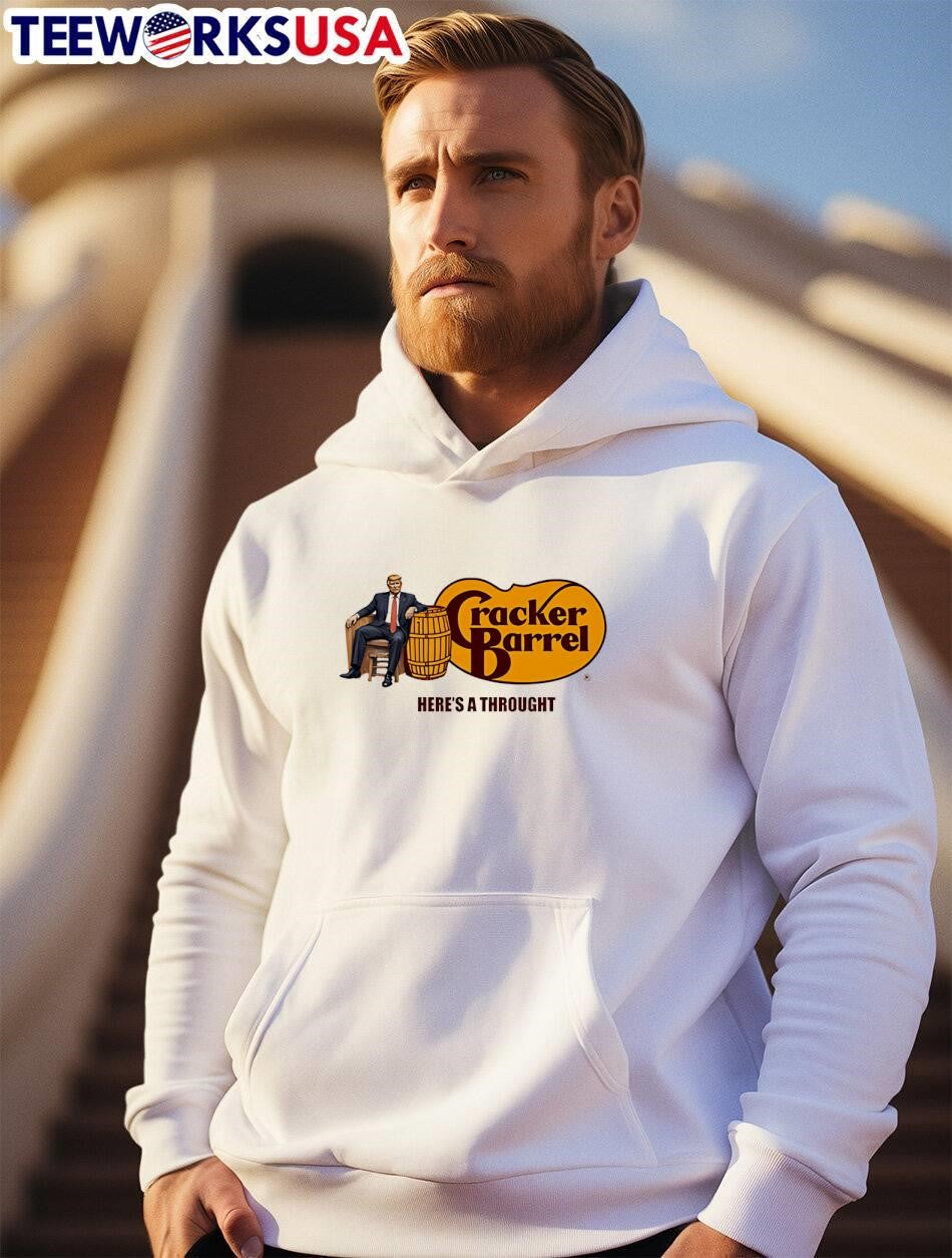Trump Here's A Thought Cracker Barrel - Adult & Kids T-Shirts, Sweatshirts & Hoodies apparel design preview 2