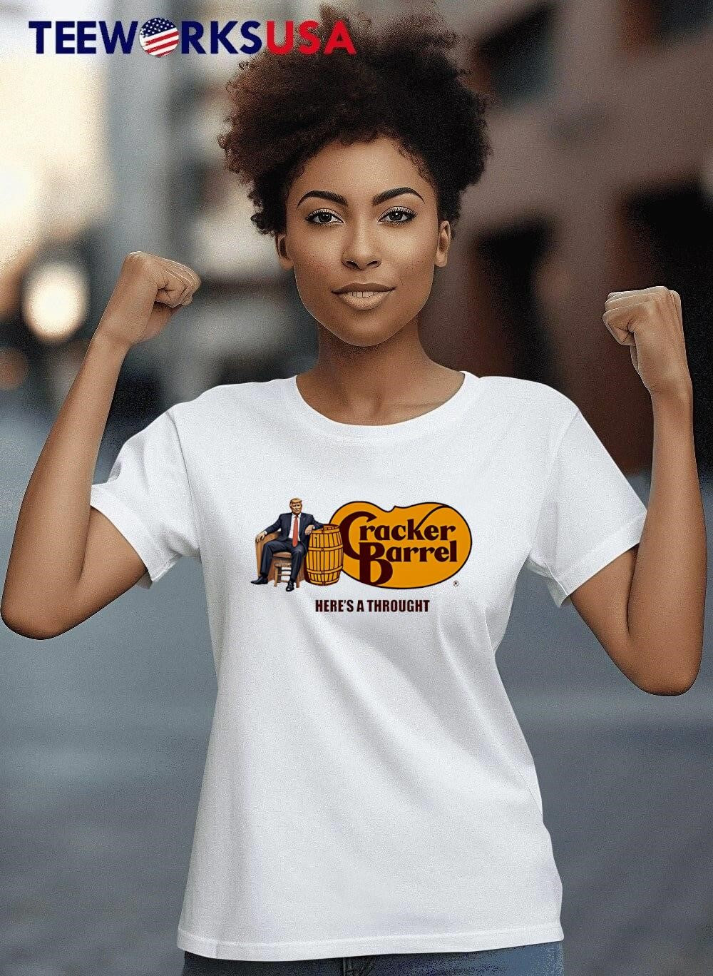Trump Here's A Thought Cracker Barrel - Adult & Kids T-Shirts, Sweatshirts & Hoodies apparel design preview 8