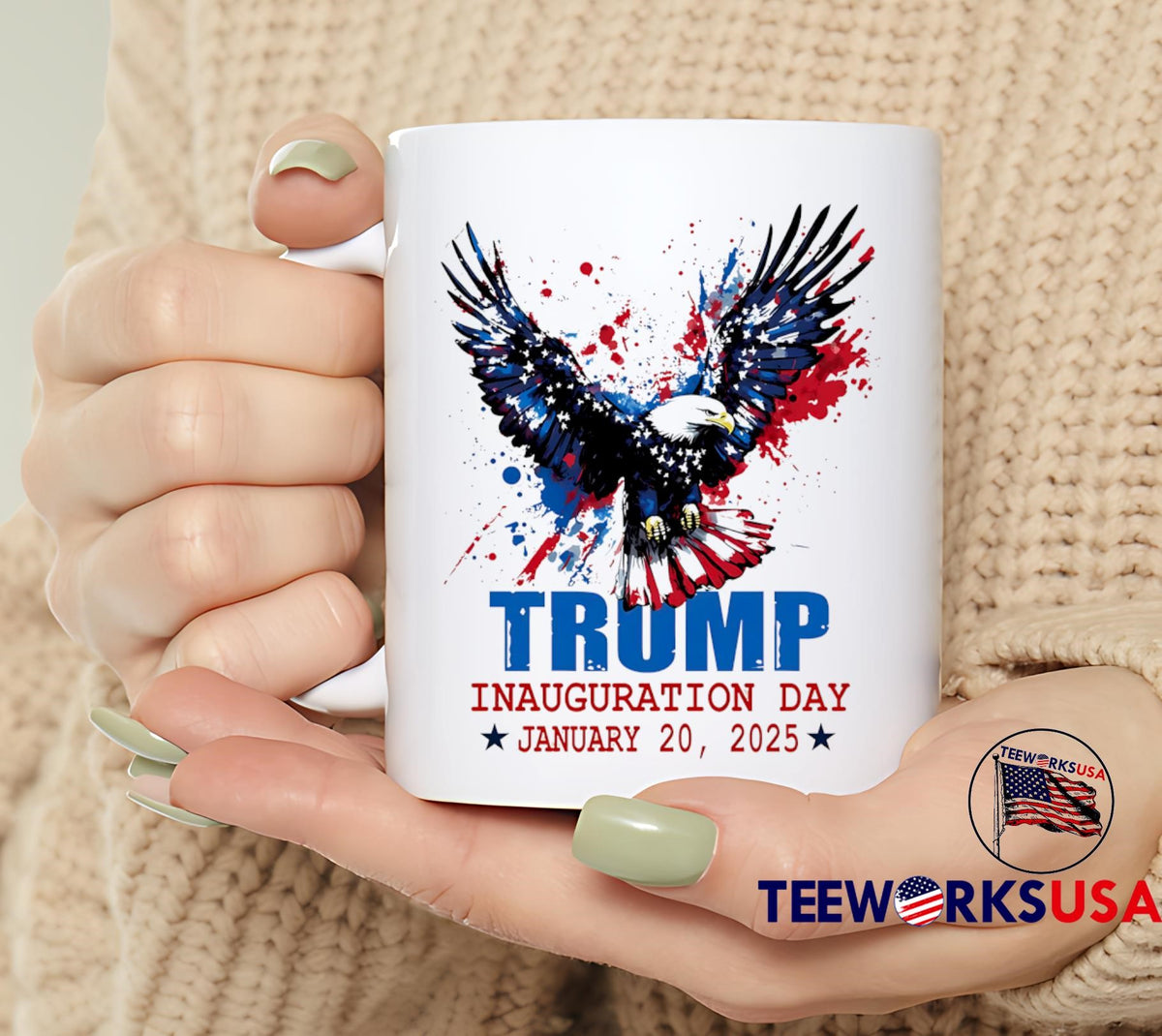Trump Inauguration Day January 20 2025 - Adult & Kids T-Shirts, Sweatshirts & Hoodies apparel design preview 6