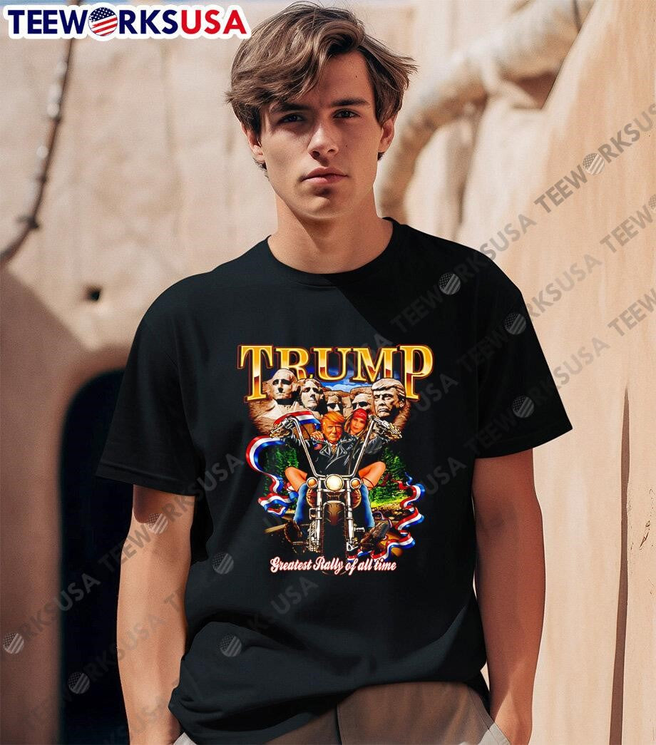 Trump greatest rally of all time - Adult & Kids T-Shirts, Sweatshirts & Hoodies apparel design preview 1