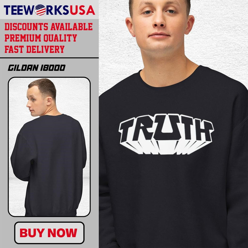 Truth Deep Dark And Dangerous Merchandise - Adult & Kids T-Shirts, Sweatshirts & Hoodies apparel design preview 3
