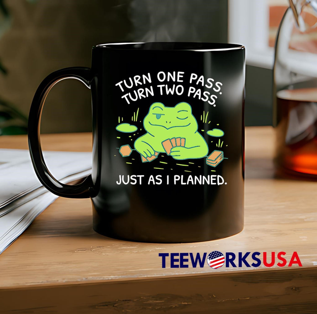 Turn One Pass Two Just As I Planned - Adult & Kids T-Shirts, Sweatshirts & Hoodies apparel design preview 2