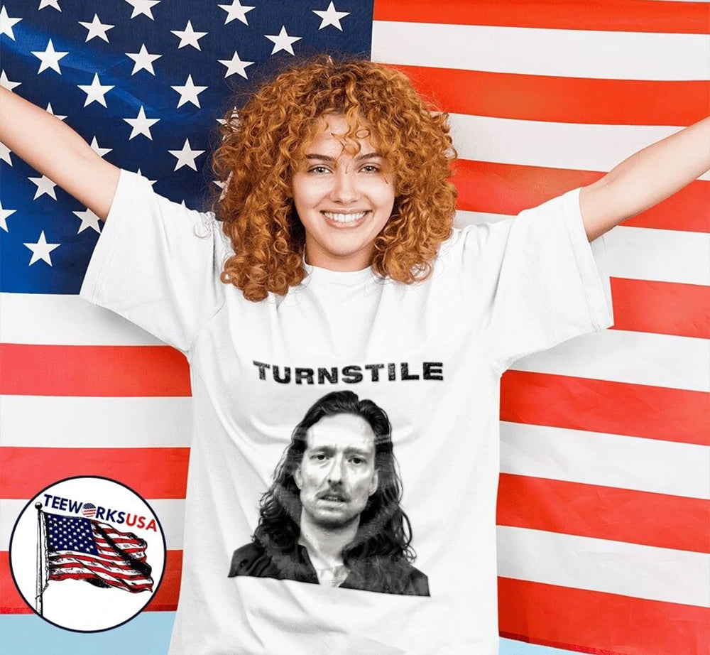 Turnstile Man Portrait - Adult & Kids T-Shirts, Sweatshirts & Hoodies apparel design preview 2