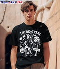 Twerk Or Treat Graveyard - Adult & Kids T-Shirts, Sweatshirts & Hoodies apparel design preview 1