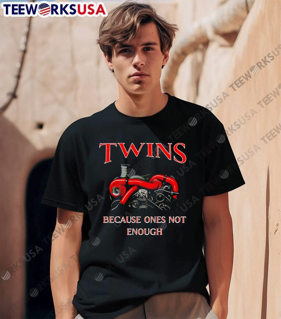 Twins because ones not enough - Adult & Kids T-Shirts, Sweatshirts & Hoodies apparel design preview 1