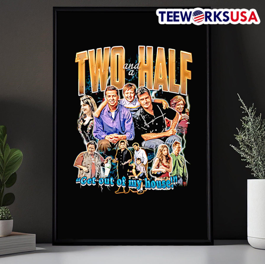 Two And A Half Men graphic - Adult & Kids T-Shirts, Sweatshirts & Hoodies apparel design preview 5