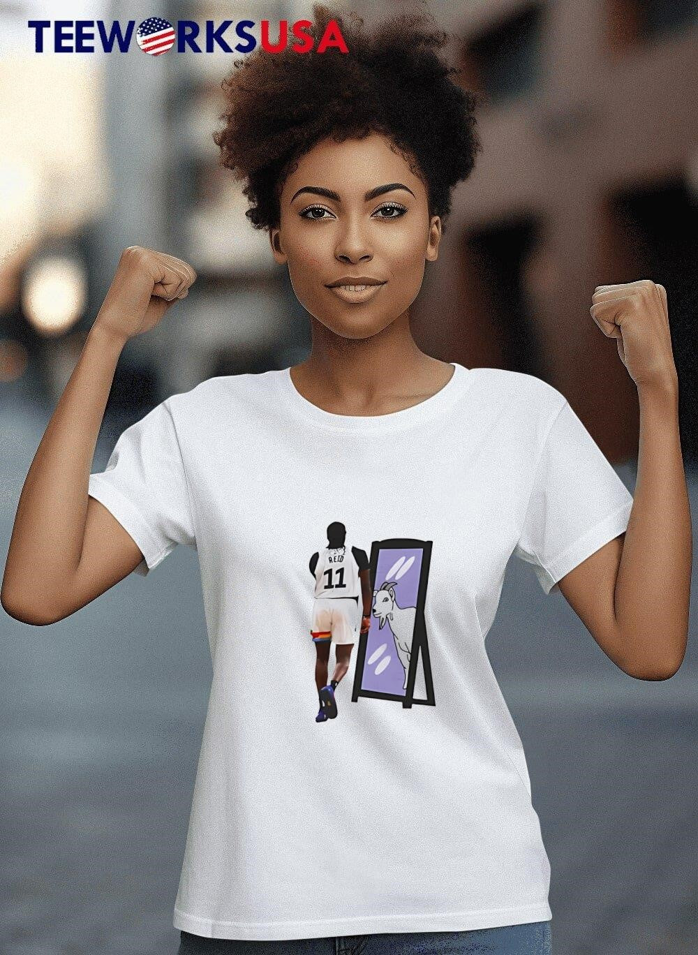 Two Words Naz Reid Goat Mirror - Adult & Kids T-Shirts, Sweatshirts & Hoodies apparel design preview 4