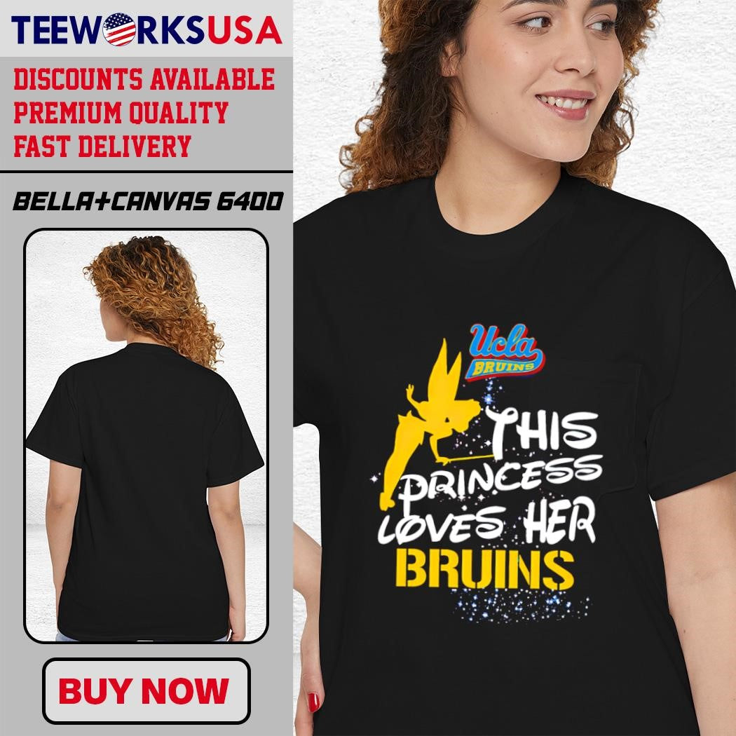 UCLA This Princess Love Her Bruins - Adult & Kids T-Shirts, Sweatshirts & Hoodies apparel design preview 4
