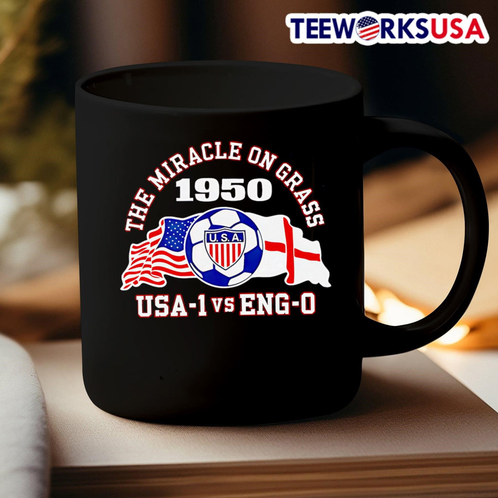US Soccer The Miracle On Grass 1950 - Adult & Kids T-Shirts, Sweatshirts & Hoodies apparel design preview 3