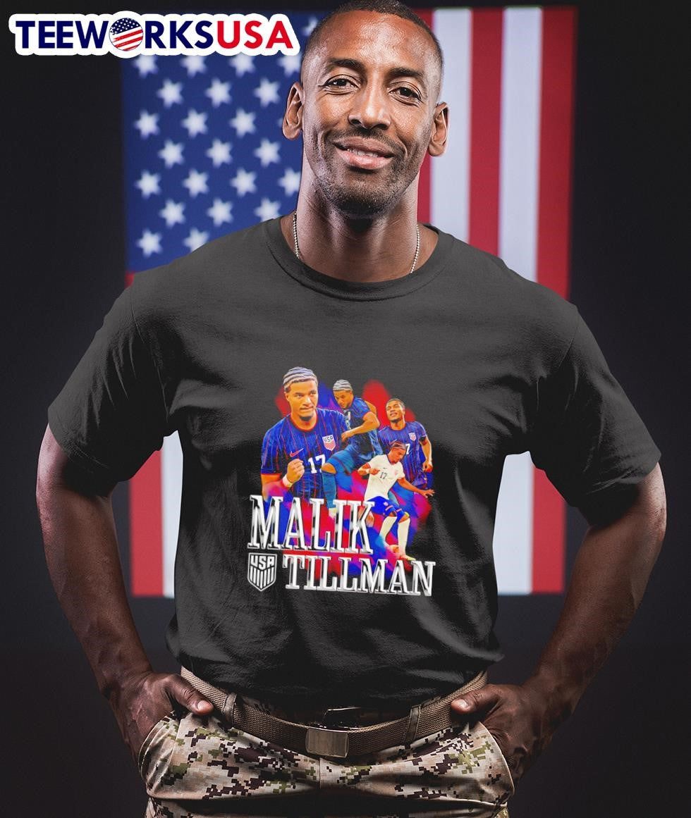 USMNT Malik Tillman graphic - Adult & Kids T-Shirts, Sweatshirts & Hoodies apparel design preview 1