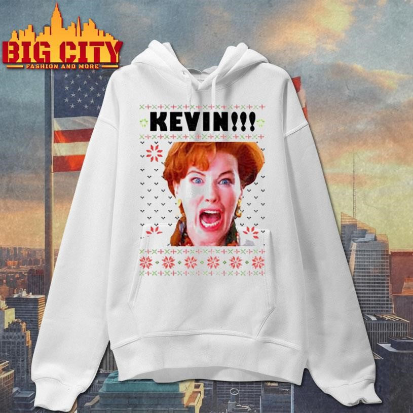 Ugly Christmas Jumper Kate McCallister Kevin Scream - Adult & Kids T-Shirts, Sweatshirts & Hoodies apparel design preview 2