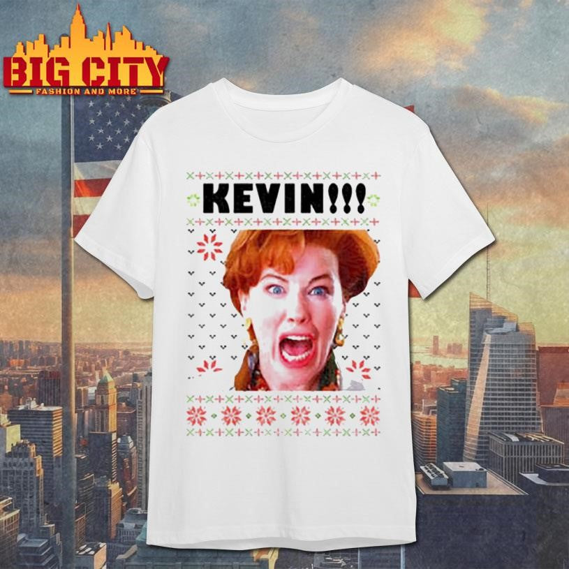 Ugly Christmas Jumper Kate McCallister Kevin Scream - Adult & Kids T-Shirts, Sweatshirts & Hoodies apparel design preview 1