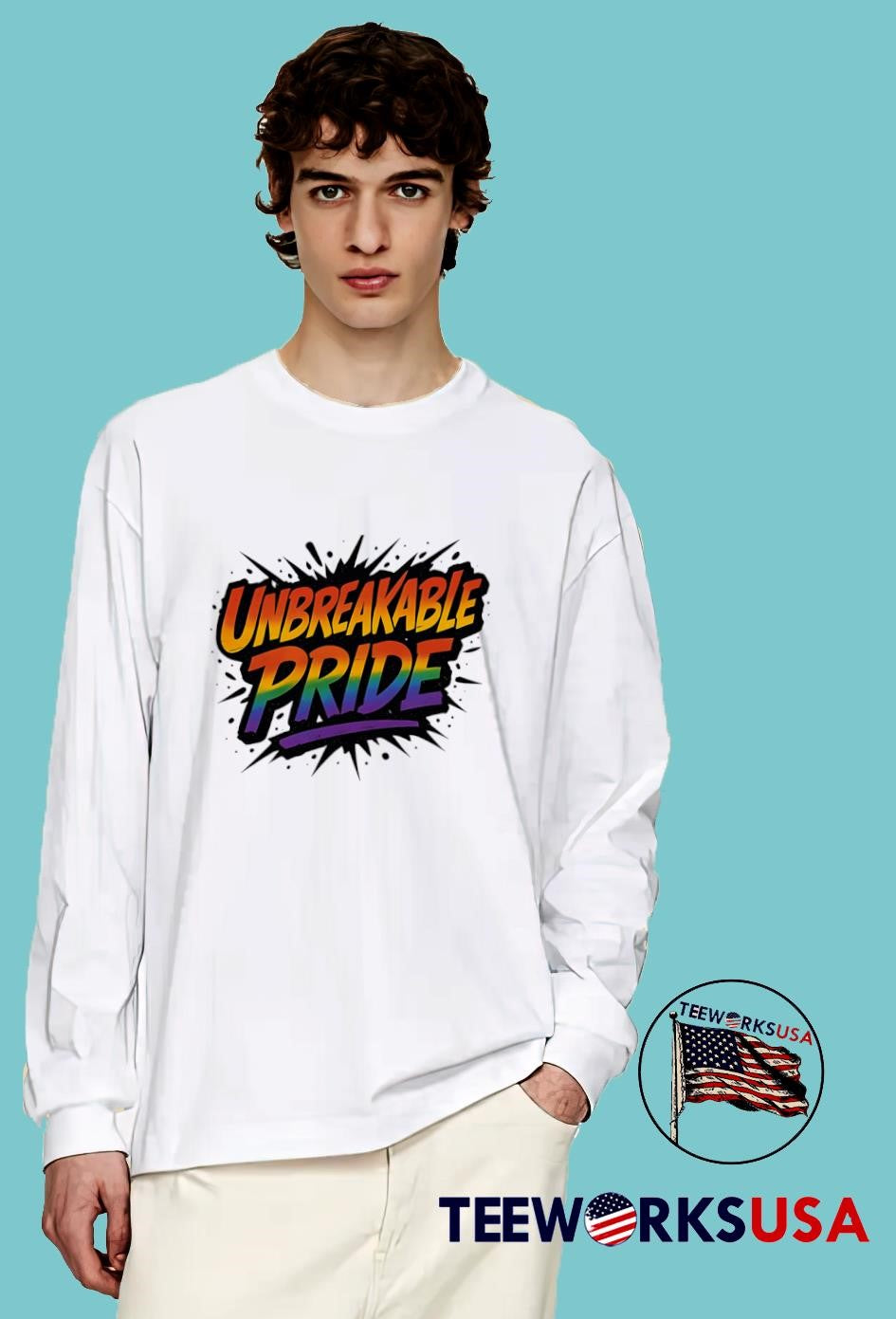 Unbreakable pride - Adult & Kids T-Shirts, Sweatshirts & Hoodies apparel design preview 4