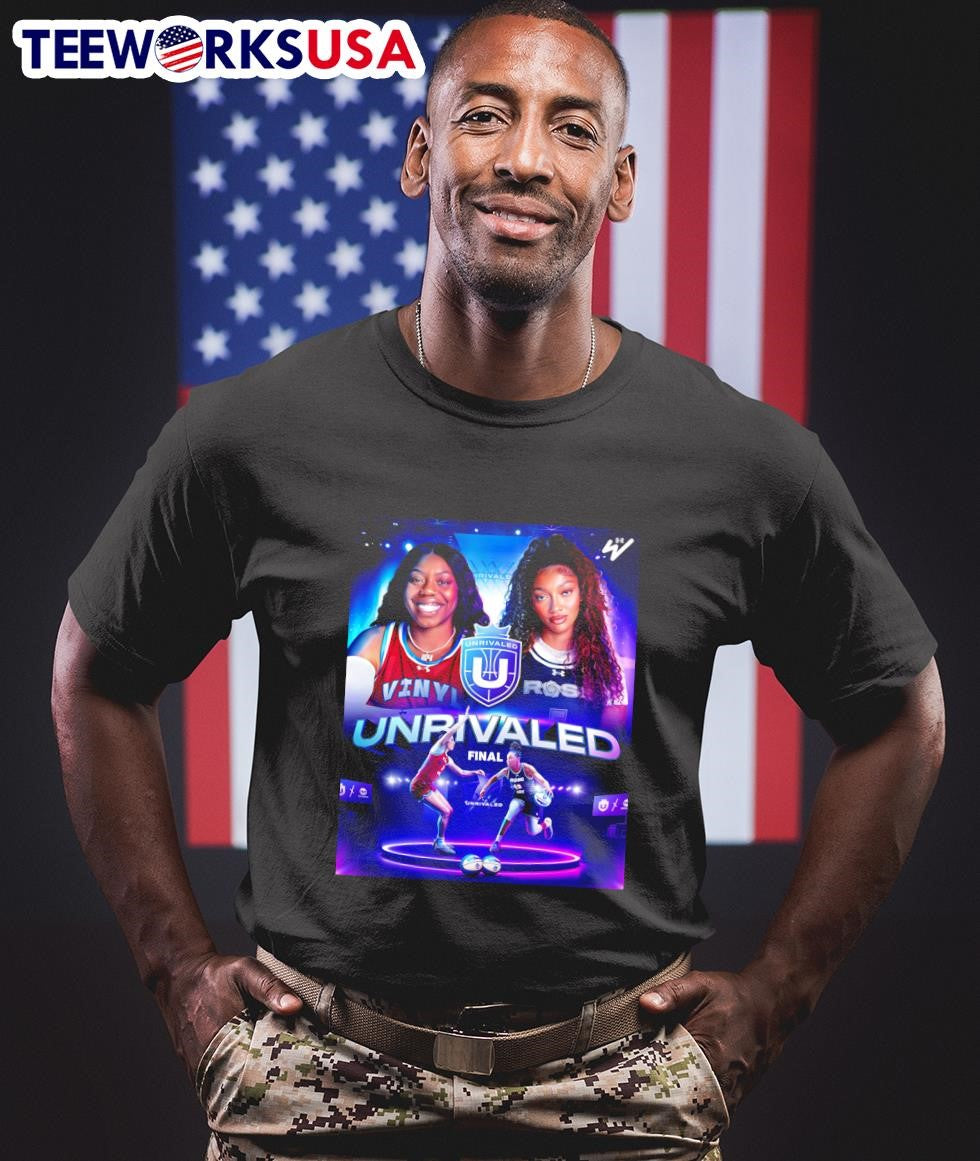 Unrivaled Final Vinyl vs Rose - Adult & Kids T-Shirts, Sweatshirts & Hoodies apparel design preview 1