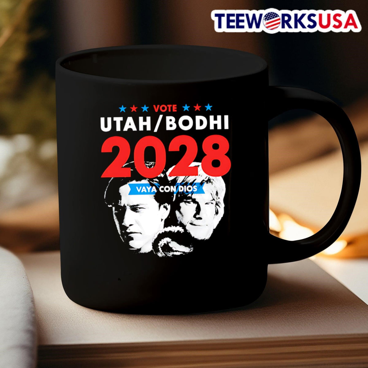 Utah Bodhi 2028 Vaya Con Dios - Adult & Kids T-Shirts, Sweatshirts & Hoodies apparel design preview 3