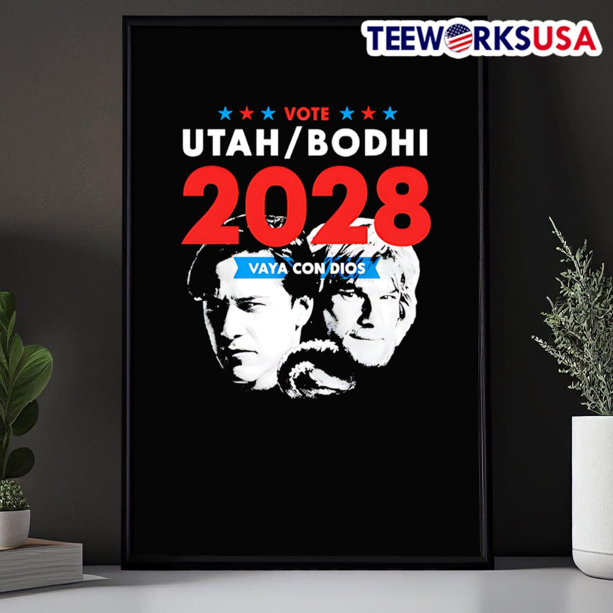 Utah Bodhi 2028 Vaya Con Dios - Adult & Kids T-Shirts, Sweatshirts & Hoodies apparel design preview 5