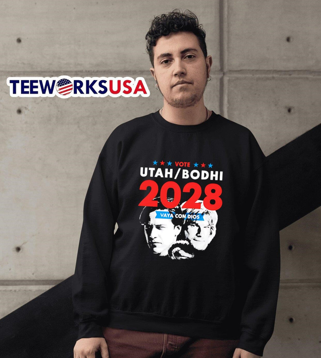 Utah Bodhi 2028 Vaya Con Dios - Adult & Kids T-Shirts, Sweatshirts & Hoodies apparel design preview 6