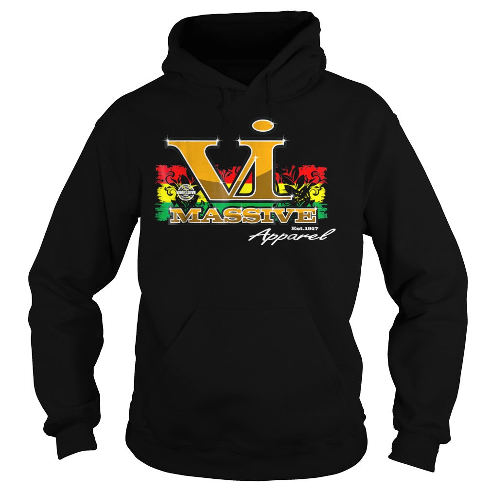 VI Massive Black - Adult & Kids T-Shirts, Sweatshirts & Hoodies apparel design preview 4