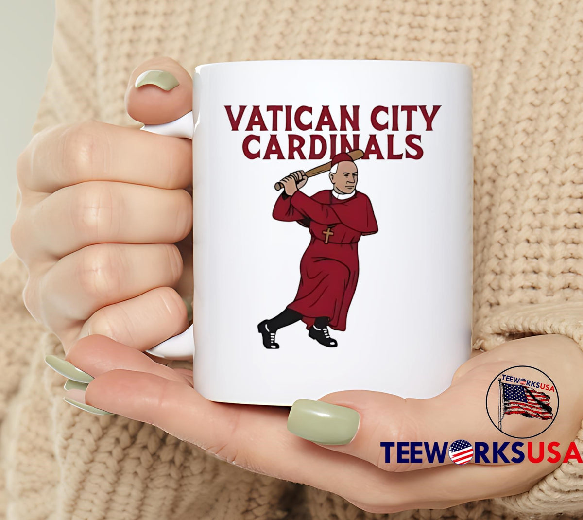 Vatican cardinals team - Adult & Kids T-Shirts, Sweatshirts & Hoodies apparel design preview 6