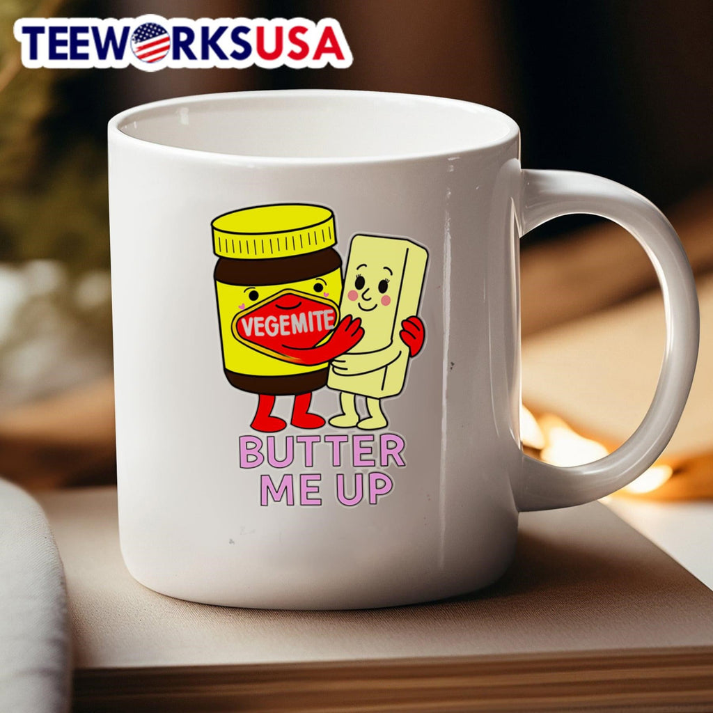 Vegemite butter me up - Adult & Kids T-Shirts, Sweatshirts & Hoodies apparel design preview 4