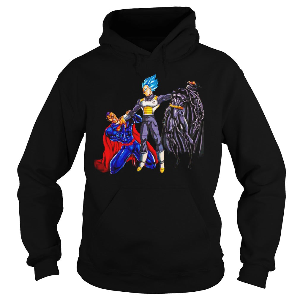 Vegeta Superman Batman - Adult & Kids T-Shirts, Sweatshirts & Hoodies apparel design preview 4