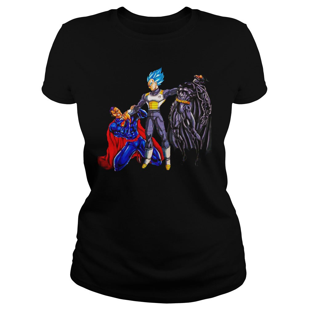 Vegeta Superman Batman - Adult & Kids T-Shirts, Sweatshirts & Hoodies apparel design preview 2