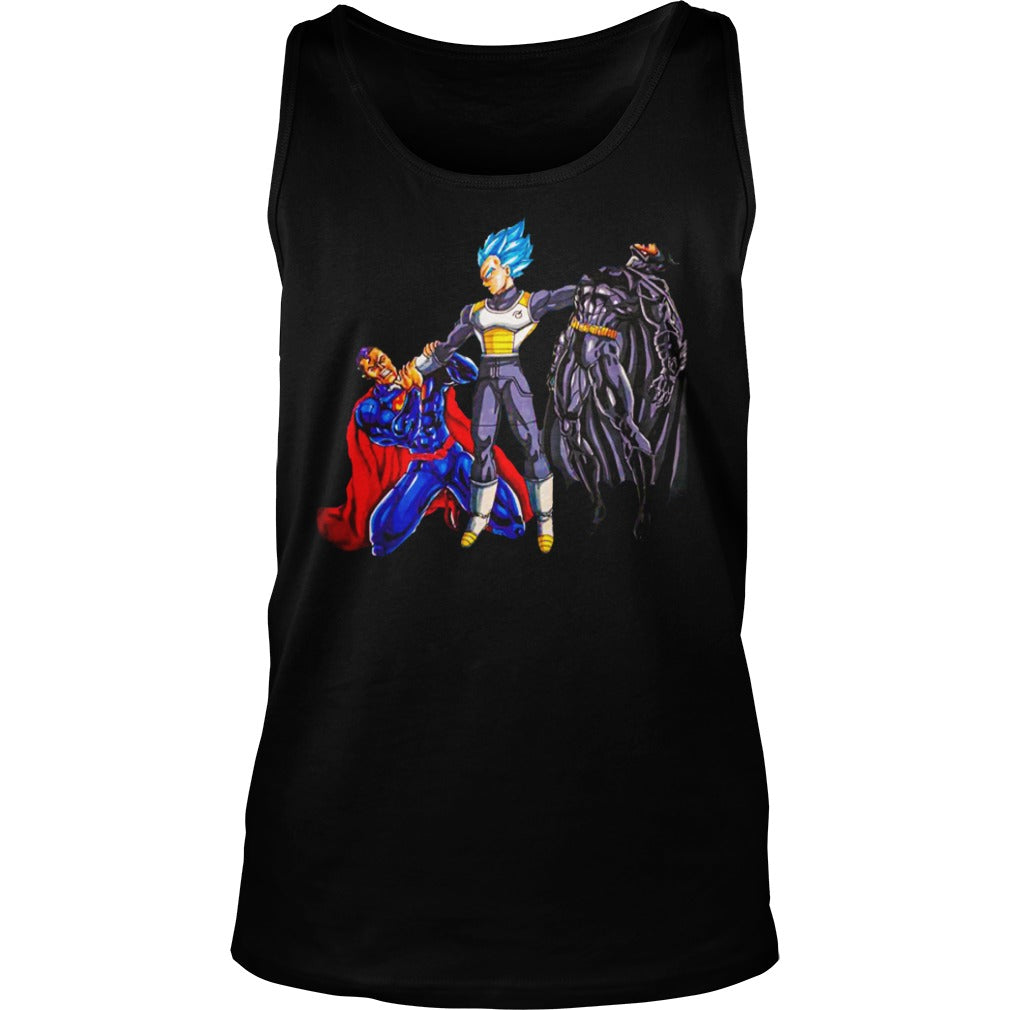 Vegeta Superman Batman - Adult & Kids T-Shirts, Sweatshirts & Hoodies apparel design preview 3