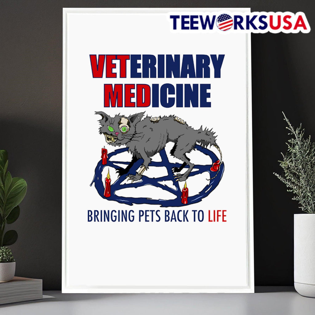 Veterinary Medicine bringing pets back to life - Adult & Kids T-Shirts, Sweatshirts & Hoodies apparel design preview 6