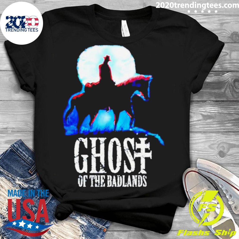 Official ghost Of The Badlands - Adult & Kids T-Shirts, Sweatshirts & Hoodies apparel design preview 3