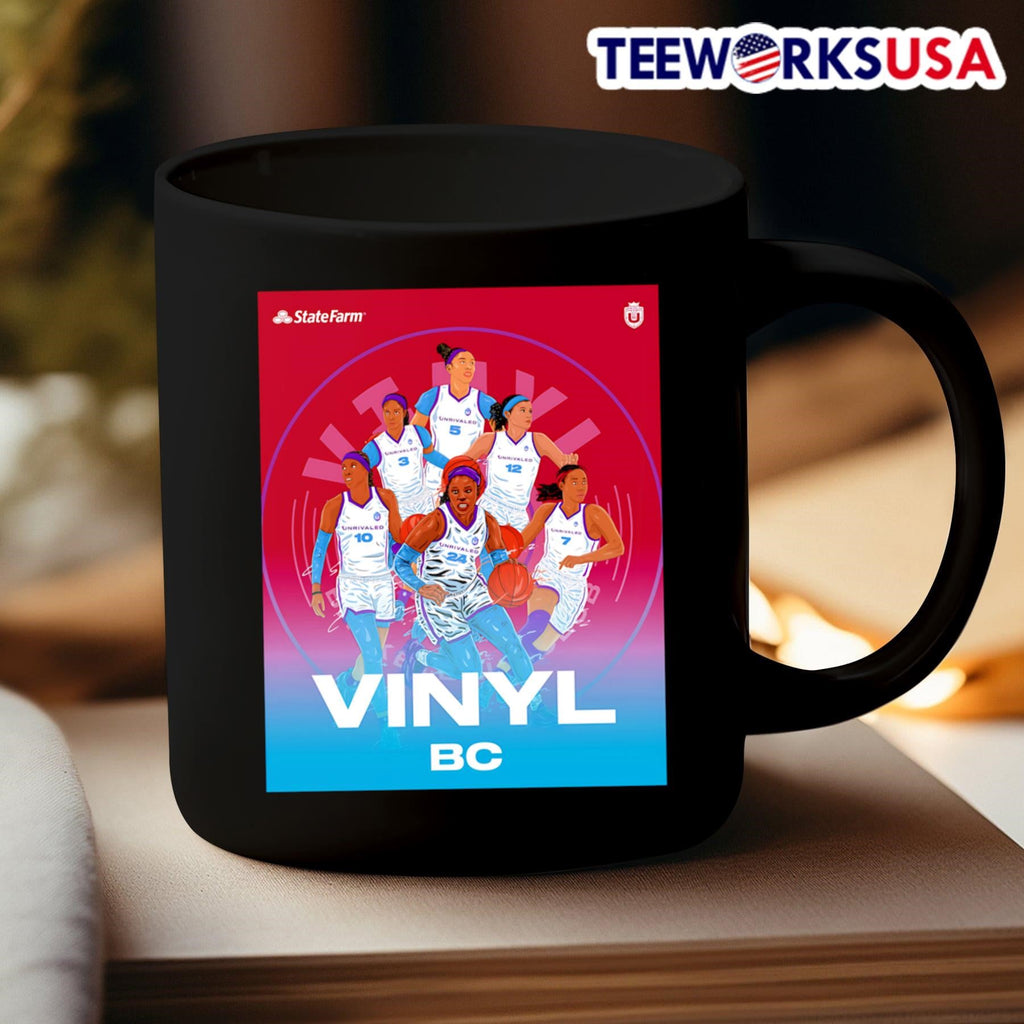 Vinyl BC Unrivaled Basketball poster - Adult & Kids T-Shirts, Sweatshirts & Hoodies apparel design preview 3