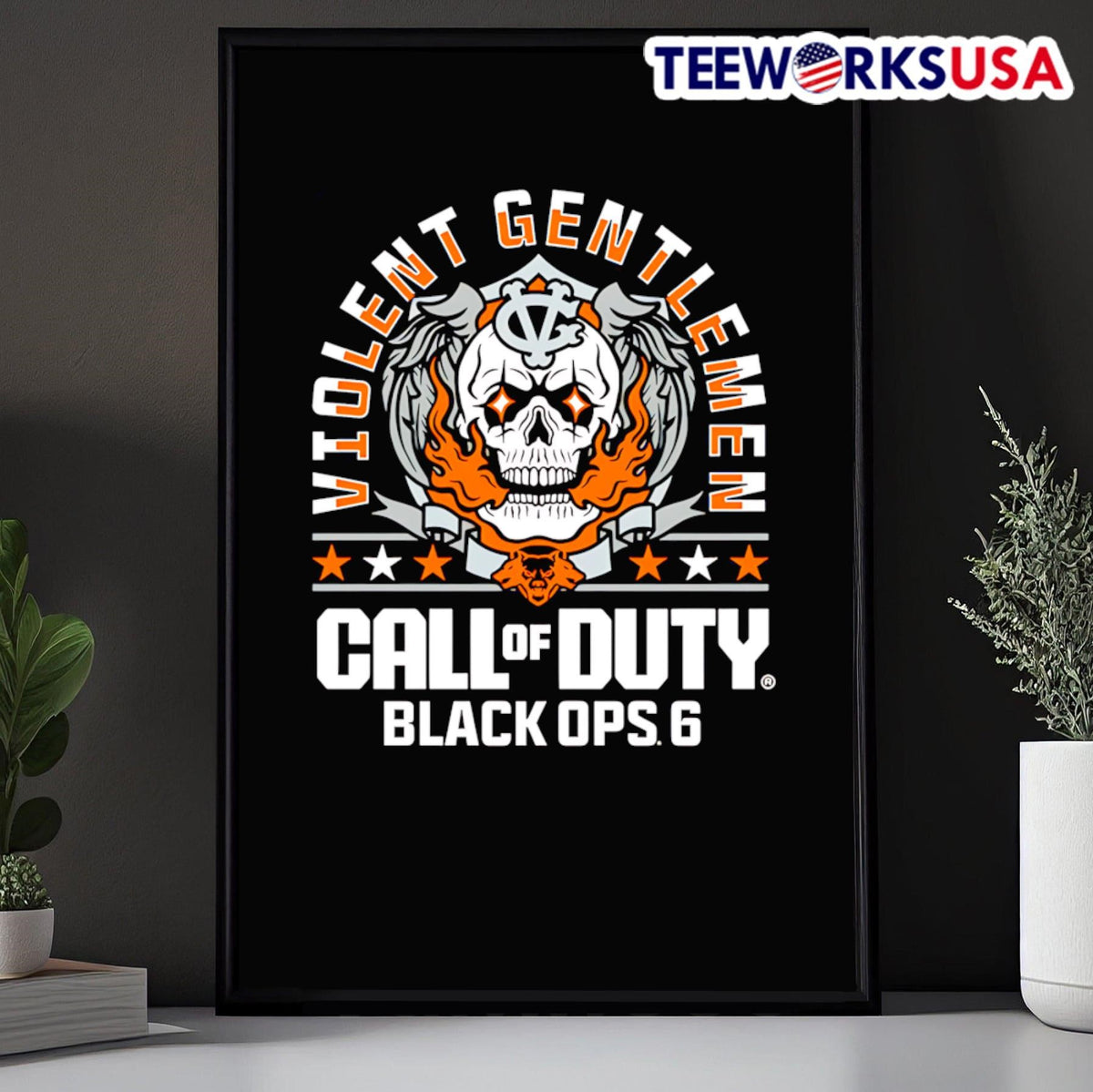 Violent Gentlemen call of duty black ops 6 - Adult & Kids T-Shirts, Sweatshirts & Hoodies apparel design preview 5
