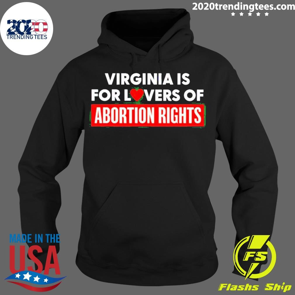 Virginia Is For Lovers Of Abortion Rights - Adult & Kids T-Shirts, Sweatshirts & Hoodies apparel design preview 2
