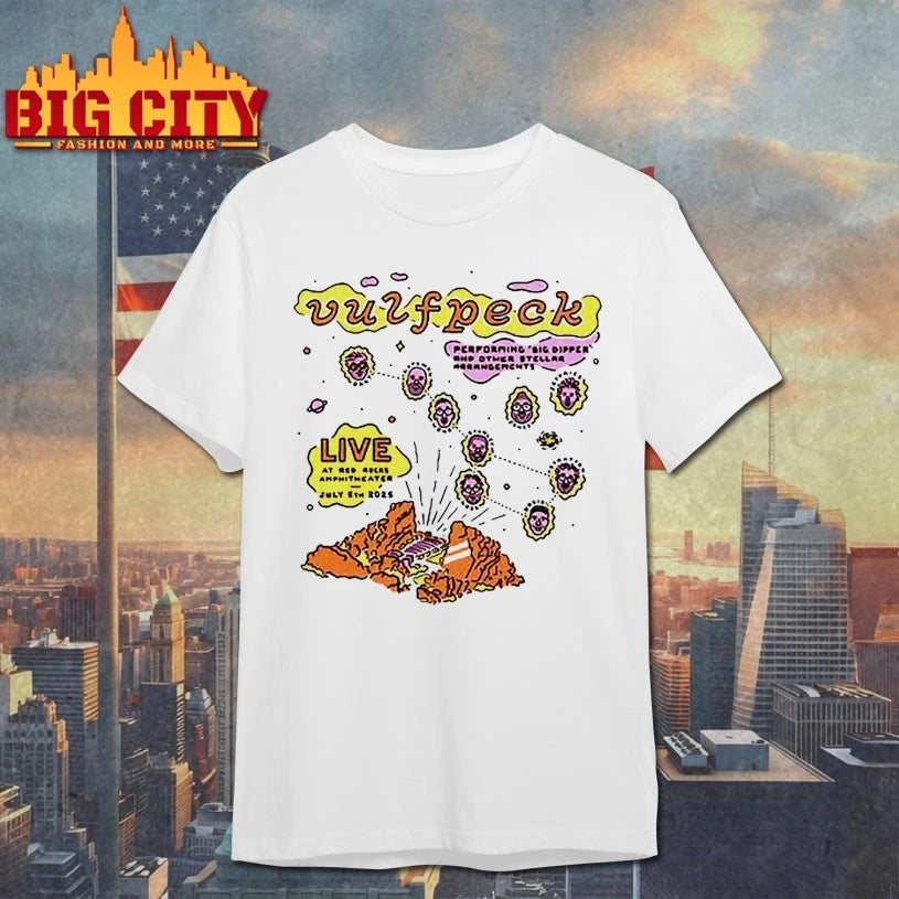 Vulfpeck July 5, 2025 Red Rocks Amphitheatre, - Adult & Kids T-Shirts, Sweatshirts & Hoodies apparel design preview 1
