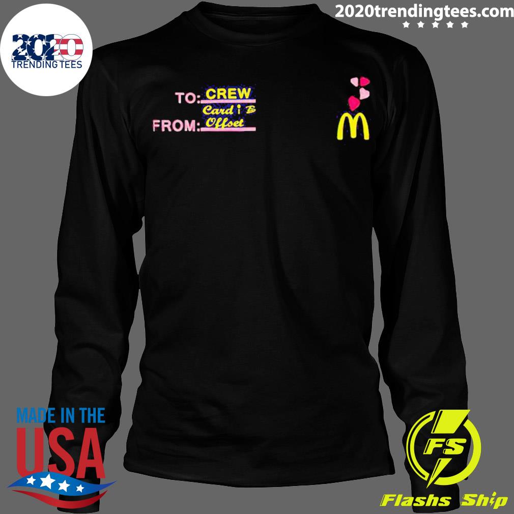 Official cardi B And Offset Mcdonalds - Adult & Kids T-Shirts, Sweatshirts & Hoodies apparel design preview 4