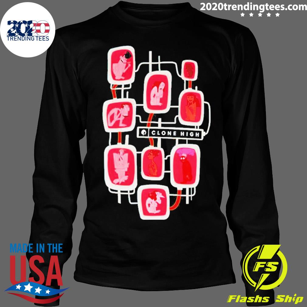Official clone High Character Pods - Adult & Kids T-Shirts, Sweatshirts & Hoodies apparel design preview 4