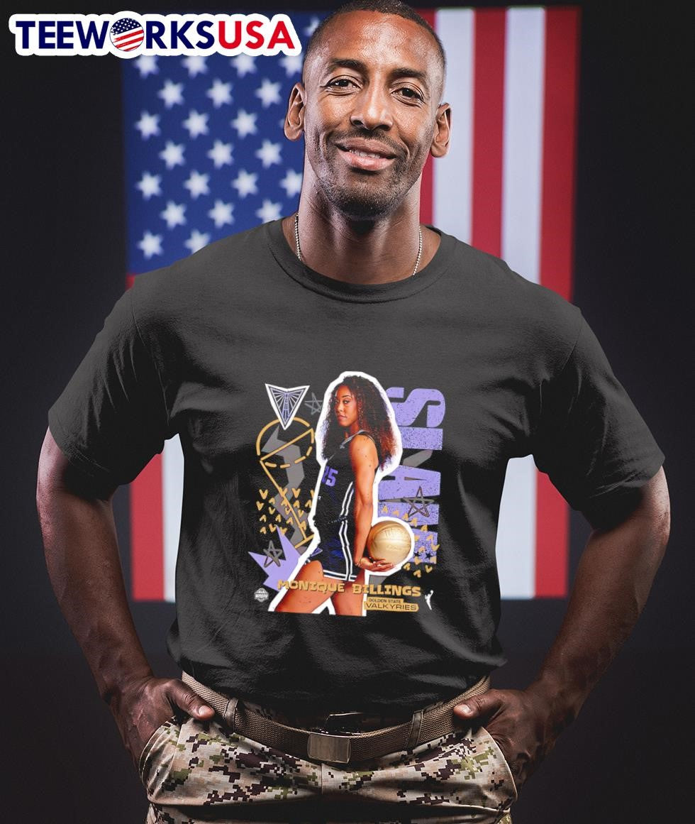 WSLAM Golden State Valkyries Monique Billings - Adult & Kids T-Shirts, Sweatshirts & Hoodies apparel design preview 1