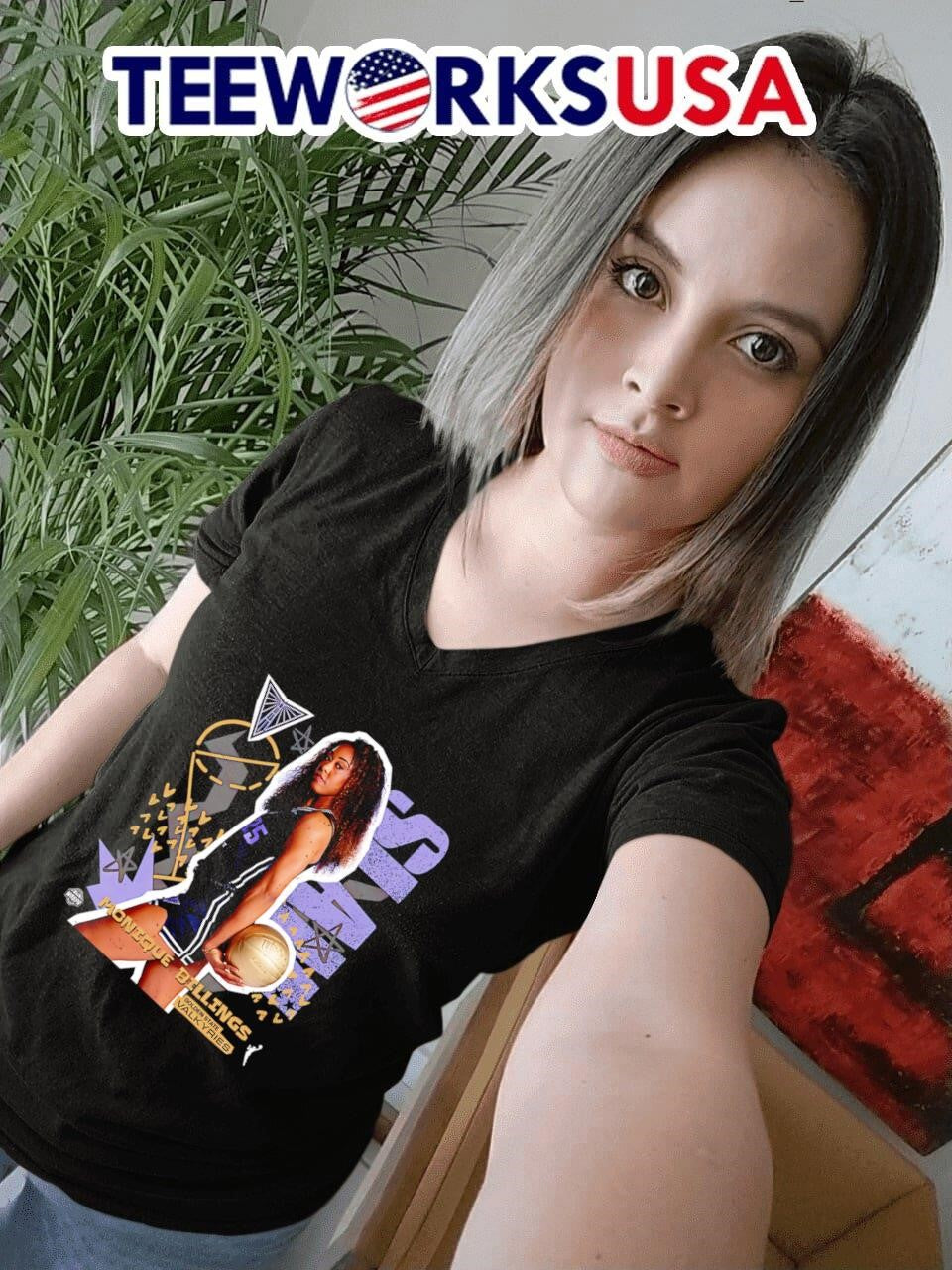 WSLAM Golden State Valkyries Monique Billings - Adult & Kids T-Shirts, Sweatshirts & Hoodies apparel design preview 7