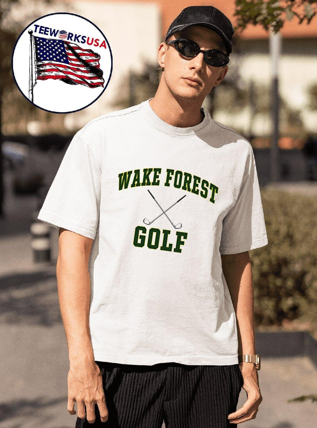 Wake Forest golf - Adult & Kids T-Shirts, Sweatshirts & Hoodies apparel design preview 1