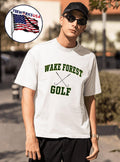 Wake Forest golf - Adult & Kids T-Shirts, Sweatshirts & Hoodies apparel design preview 1